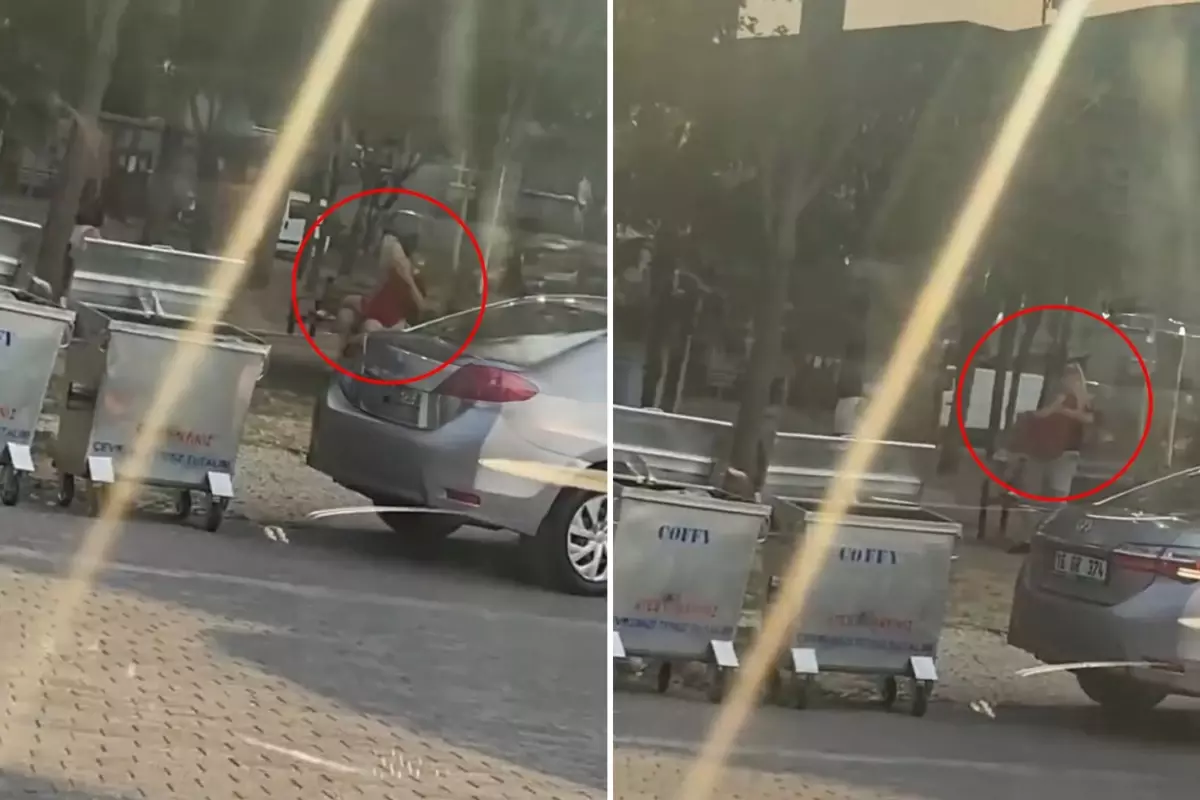 'Uygunsuz' diye paylaşılan görüntü izleyenleri ikiye böldü