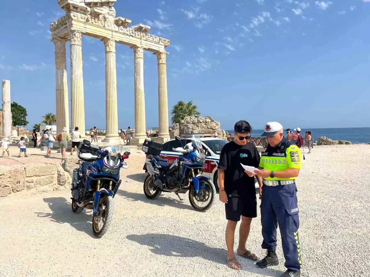 Antalya'da Motosiklet Denetimlerinde 965 Araç Trafikten Men Edildi