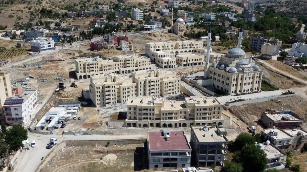 Mardin Yeşilli’de Kentsel Dönüşüm Projesi Tamamlandı