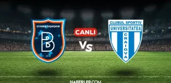 Başakşehir Craiova CANLI nereden izlenir? Başakşehir Craiova maçı hangi kanalda, nasıl izlenir?