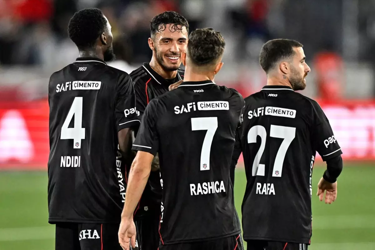 Beşiktaş, İsviçre'de galibiyeti son anlarda kaçırdı