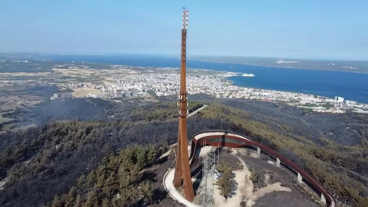 Çanakkale'de Orman Yangınları 5 Bin Hektardan Fazla Alanı Etkiledi