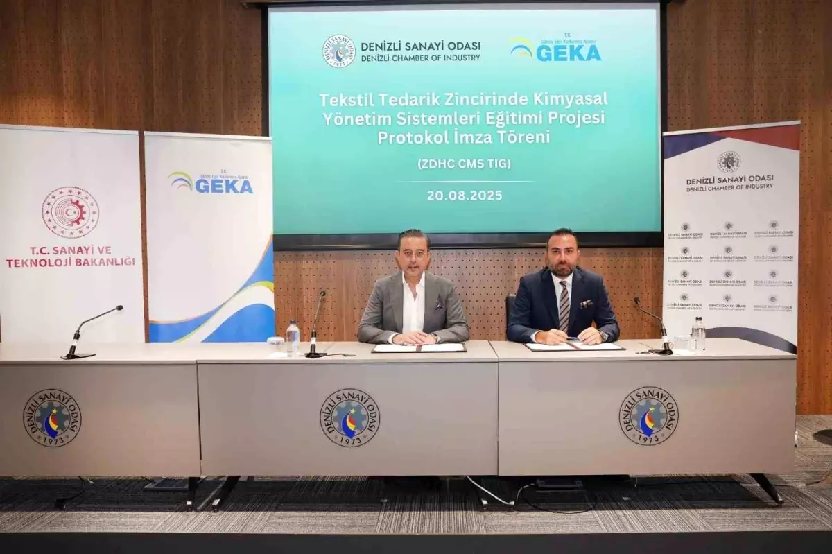 Tekstil Sektöründe Yeşil Dönüşüm: Denizli'de ZDHC Eğitimi Projesi Başlatılıyor