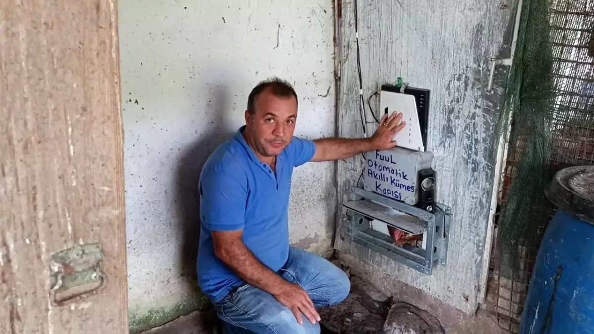 Sivas'ta Akıllı Kümes Kapısı Sistemi Geliştirildi