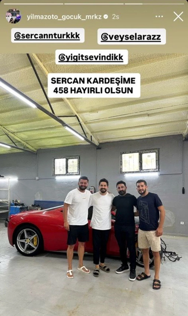 hurdaya donen 15 milyonluk ferrari futbolcuya 18966901 940 m