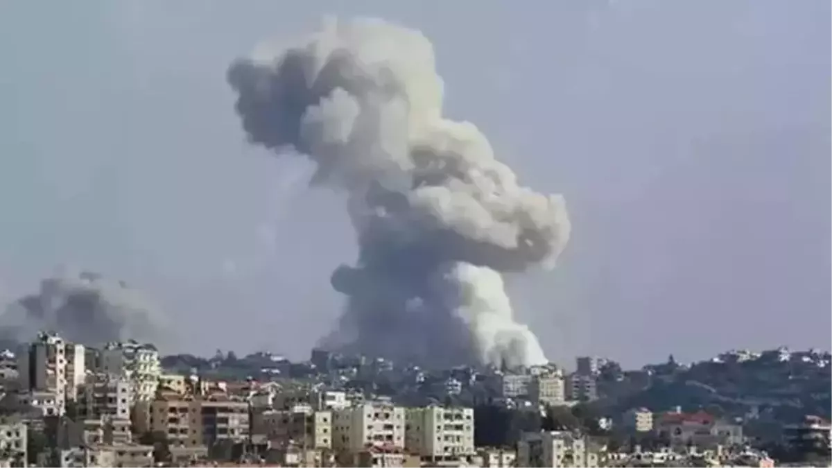 İsrail Ordusu Lübnan'a Saldırı Düzenledi: 7 Yaralı
