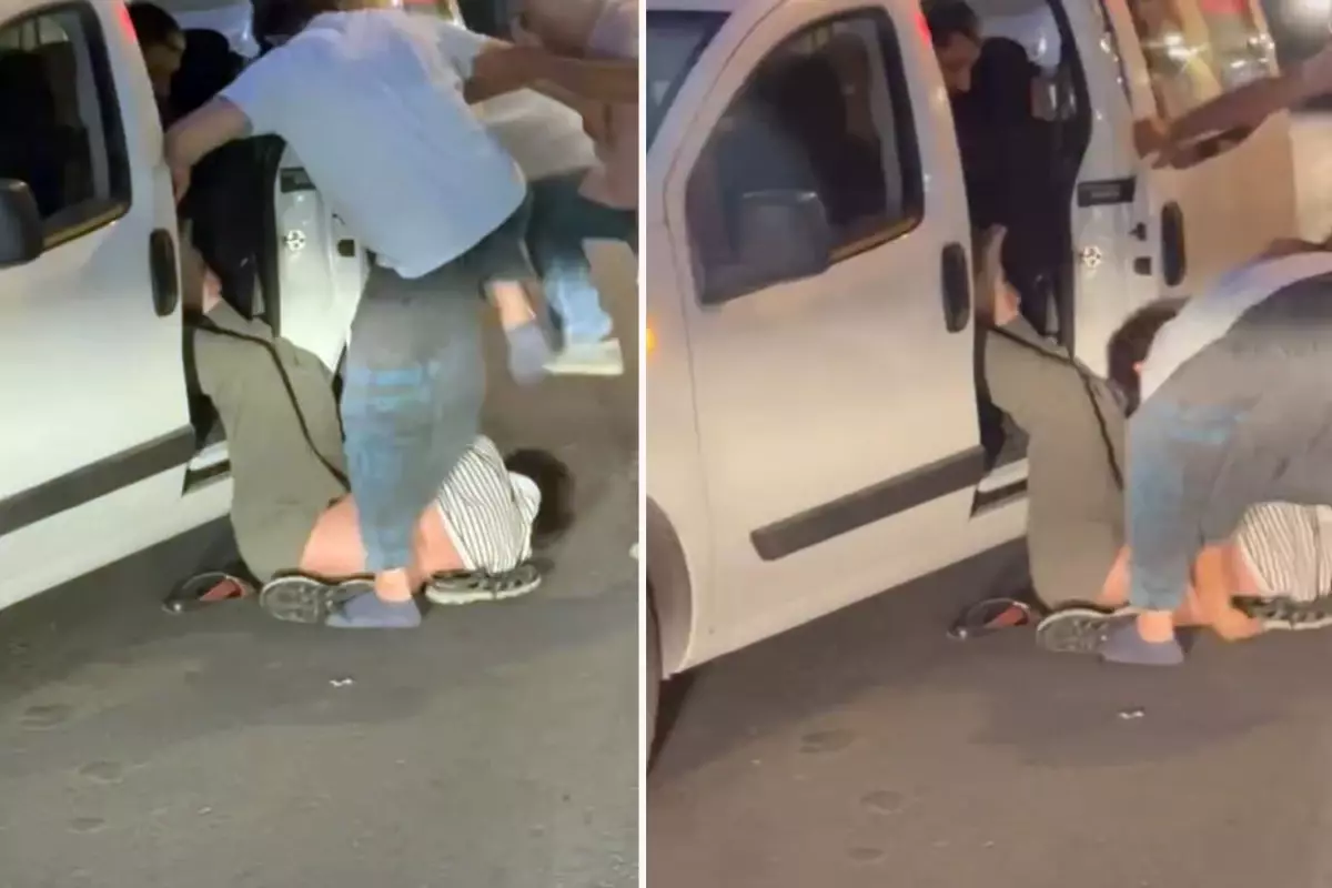 İşte cesedi villanın bahçesinde bulunan adamın kaçırıldığı anlar