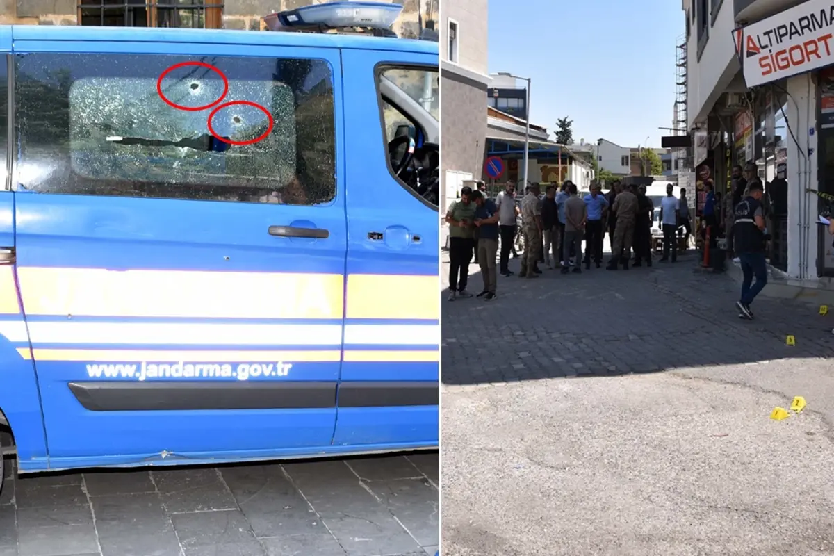 Jandarma aracındaki 2 kuzen, silahlı saldırıda yaralandı