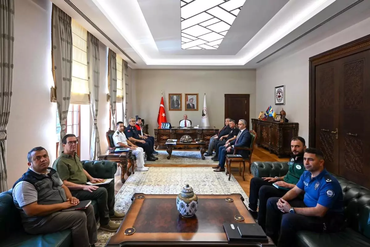 Kırklareli'de Anız ve Orman Yangınlarına Karşı Önlemler Değerlendirildi