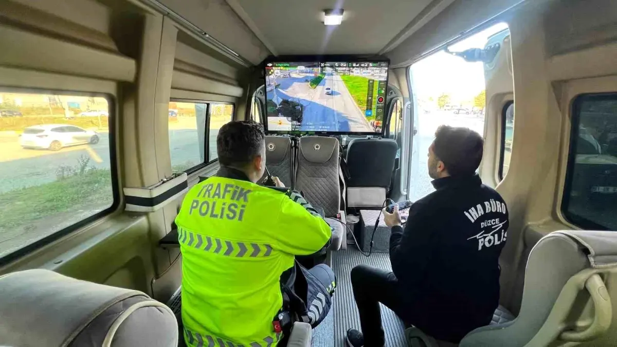 Düzce'de Trafik Denetimlerinde Bin 933 Sürücüye Cezai İşlem