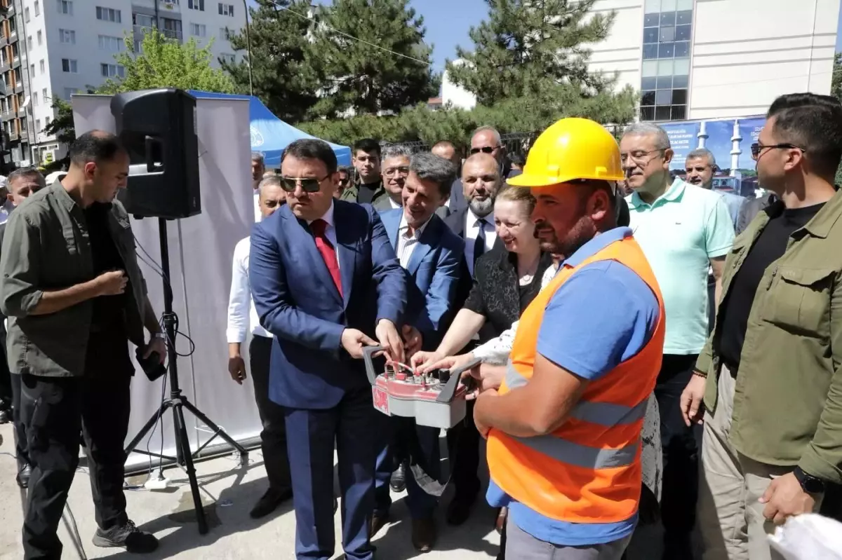 Kütahya'da Şevelli Camii Temel Atma Töreni Gerçekleşti