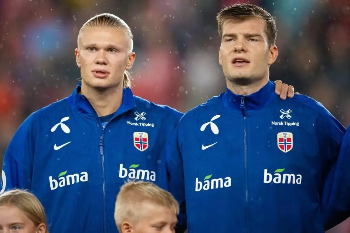 Norveç'ten İsrail maçı öncesi alkışları toplayan anlamlı hareket