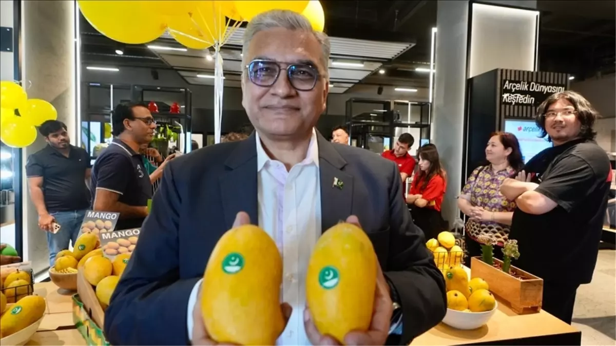 Pakistan Başkonsolosluğu 'Meyvelerin Kralı, Pakistan Mangosu' etkinliğine ev sahipliği yaptı