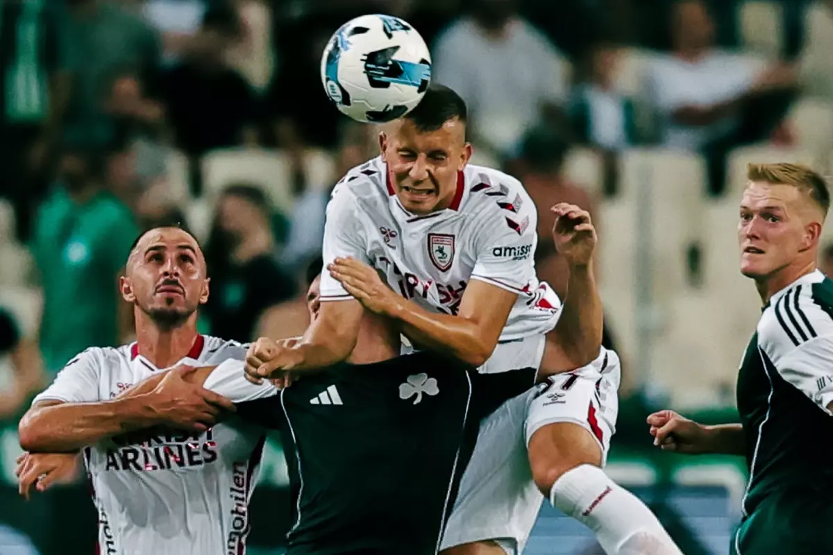 Samsunspor, Yunanistan'da üstünlüğünü koruyamadı
