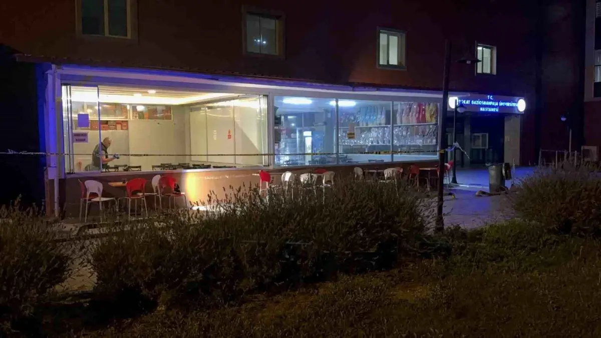 Tokat’ta Hastane Kantininde Silahlı Saldırı: İki Yaralı