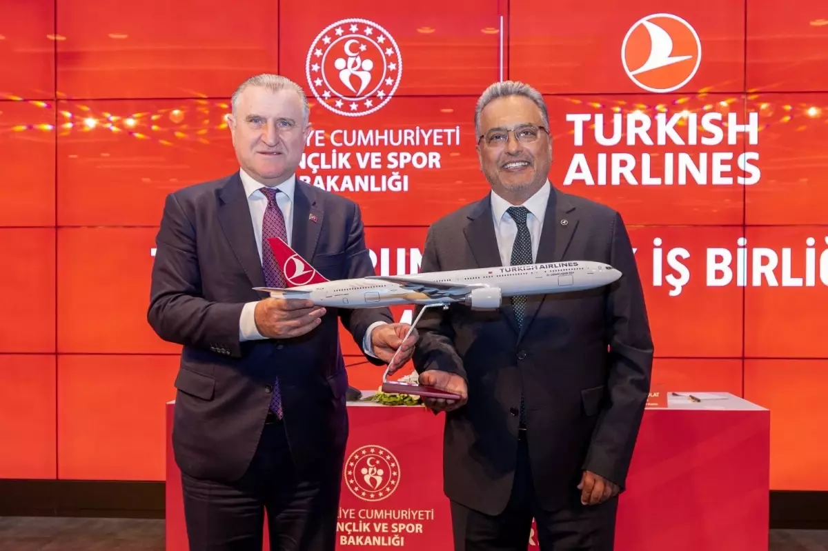Türk Hava Yolları ve Gençlik Bakanlığı'ndan Türk Sporuna Destek Anlaşması