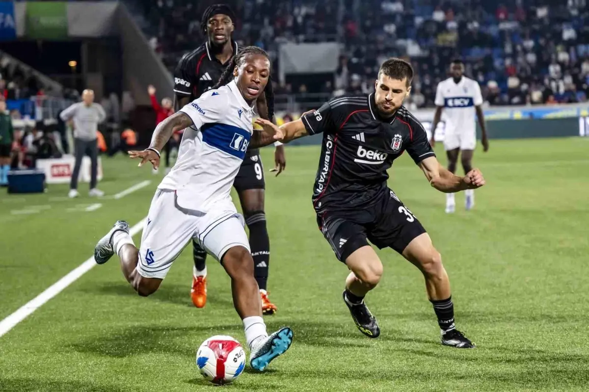 Beşiktaş, Lausanne Sport ile 1-1 Berabere Kaldı