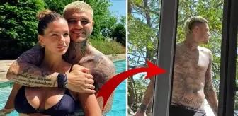 Yok artık Icardi! Sevgilisine iç çamaşırla poz verdi