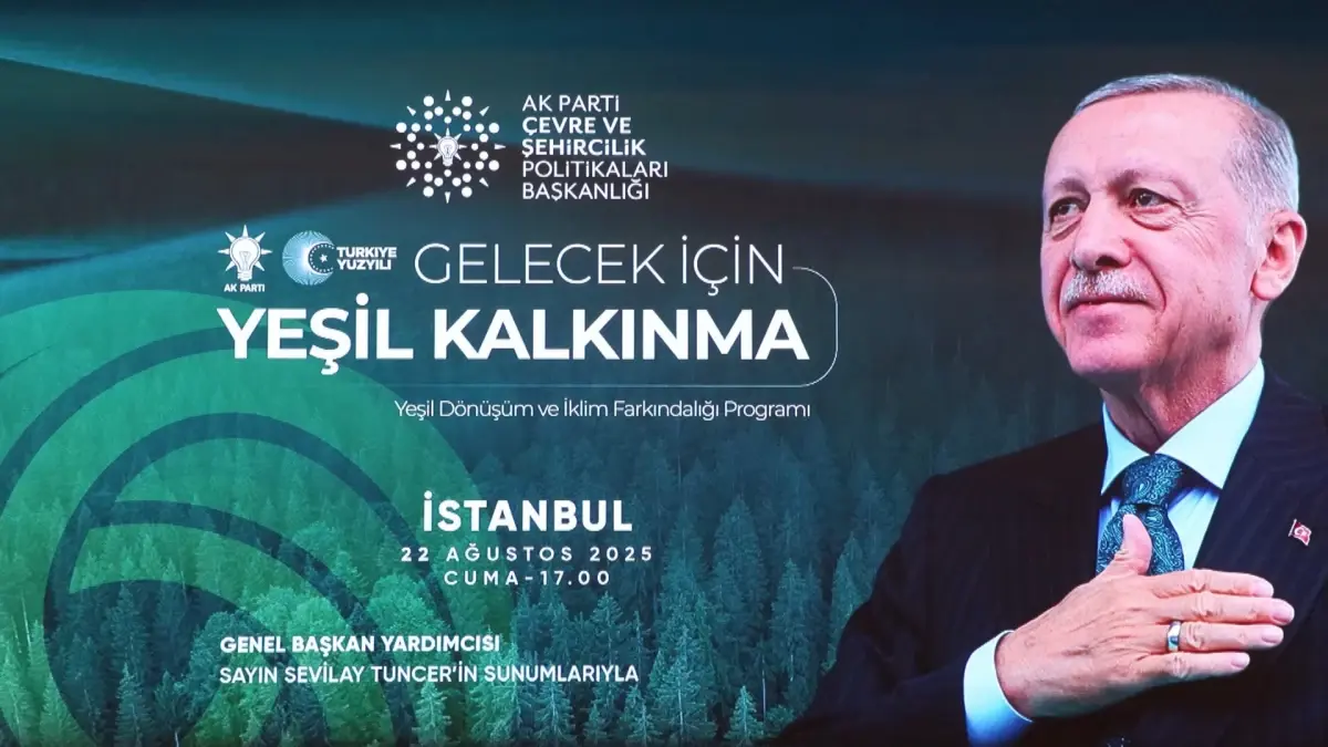 AK Parti'nin 'Yeşil Dönüşüm ve İklim Farkındalığı Programı'nın ilki İstanbul'da yapıldı