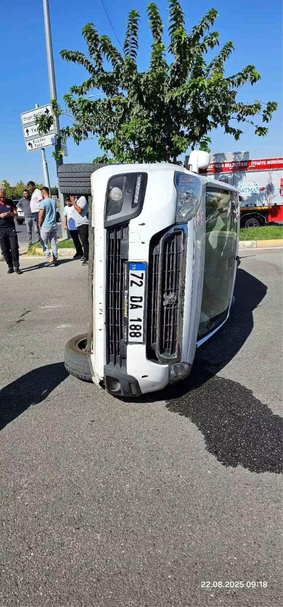 Batman'da Trafik Kazası: 1 Yaralı