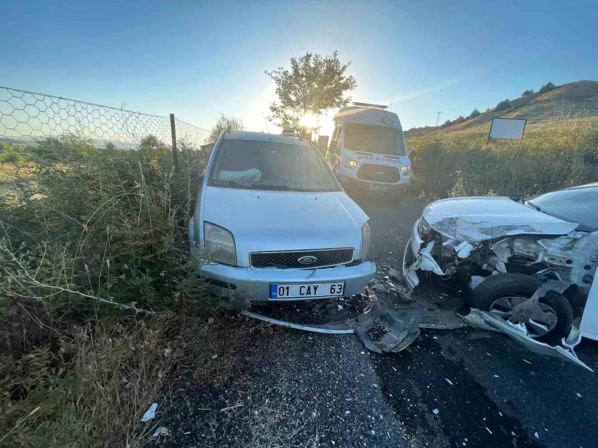 Bingöl'de Trafik Kazası: 3 Yaralı