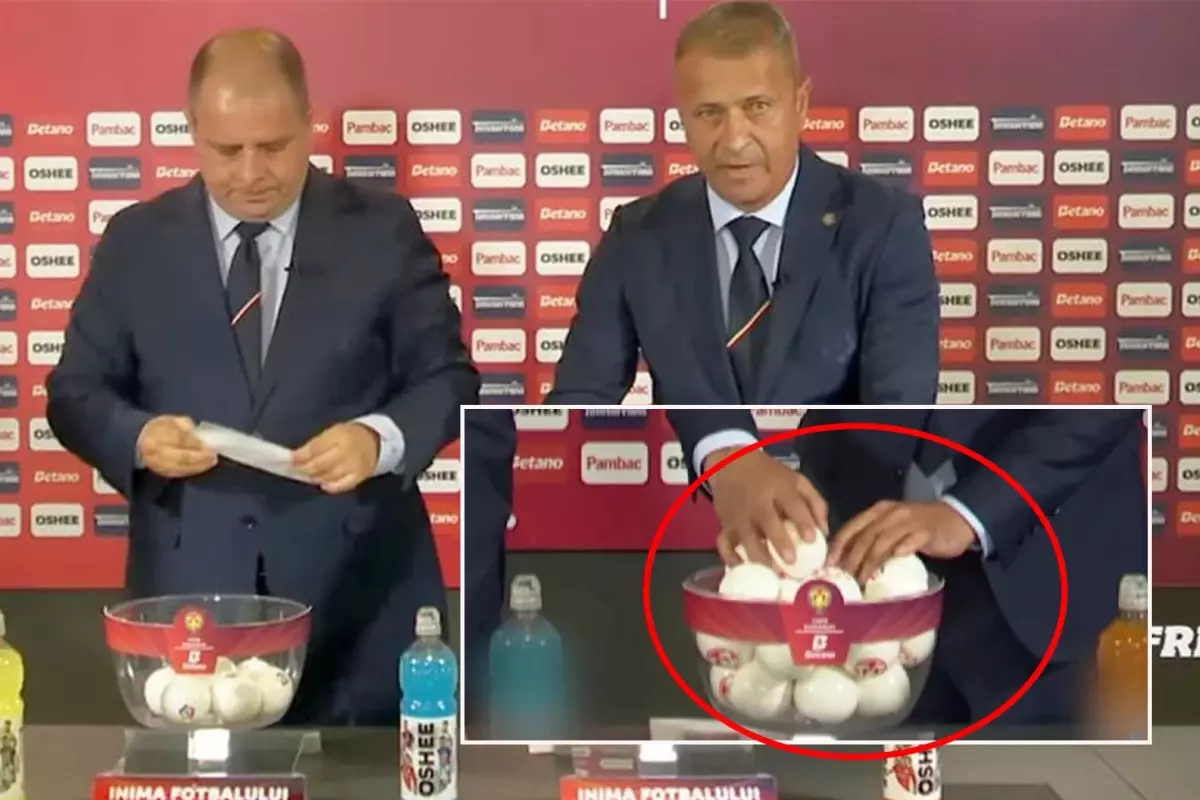 Dünya bu anları konuşuyor! Romanya'daki canlı kura çekiminde şaibe iddiaları