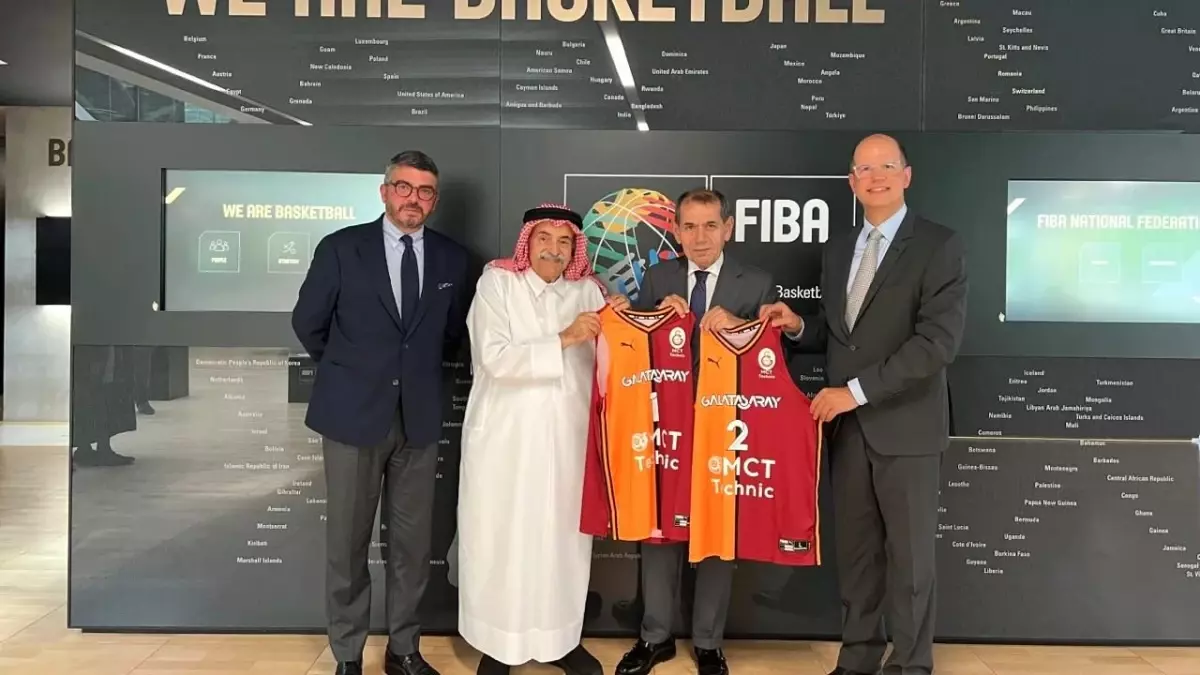 Galatasaray Yönetimi FIBA ile Basketbol Vizyonunu Paylaştı
