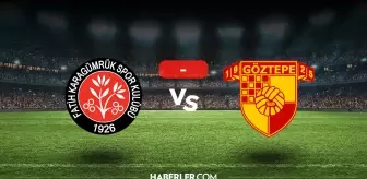 Karagümrük Göztepe maçı kaç kaç, bitti mi? MAÇ SONUCU! Karagümrük Göztepe golleri kim attı, canlı maç anlatımı!