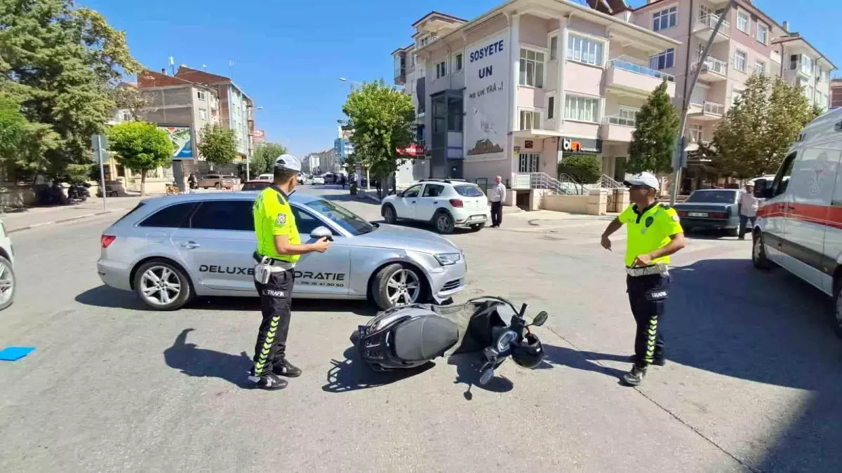 Karaman'da Trafik Kazası: 1 Yaralı