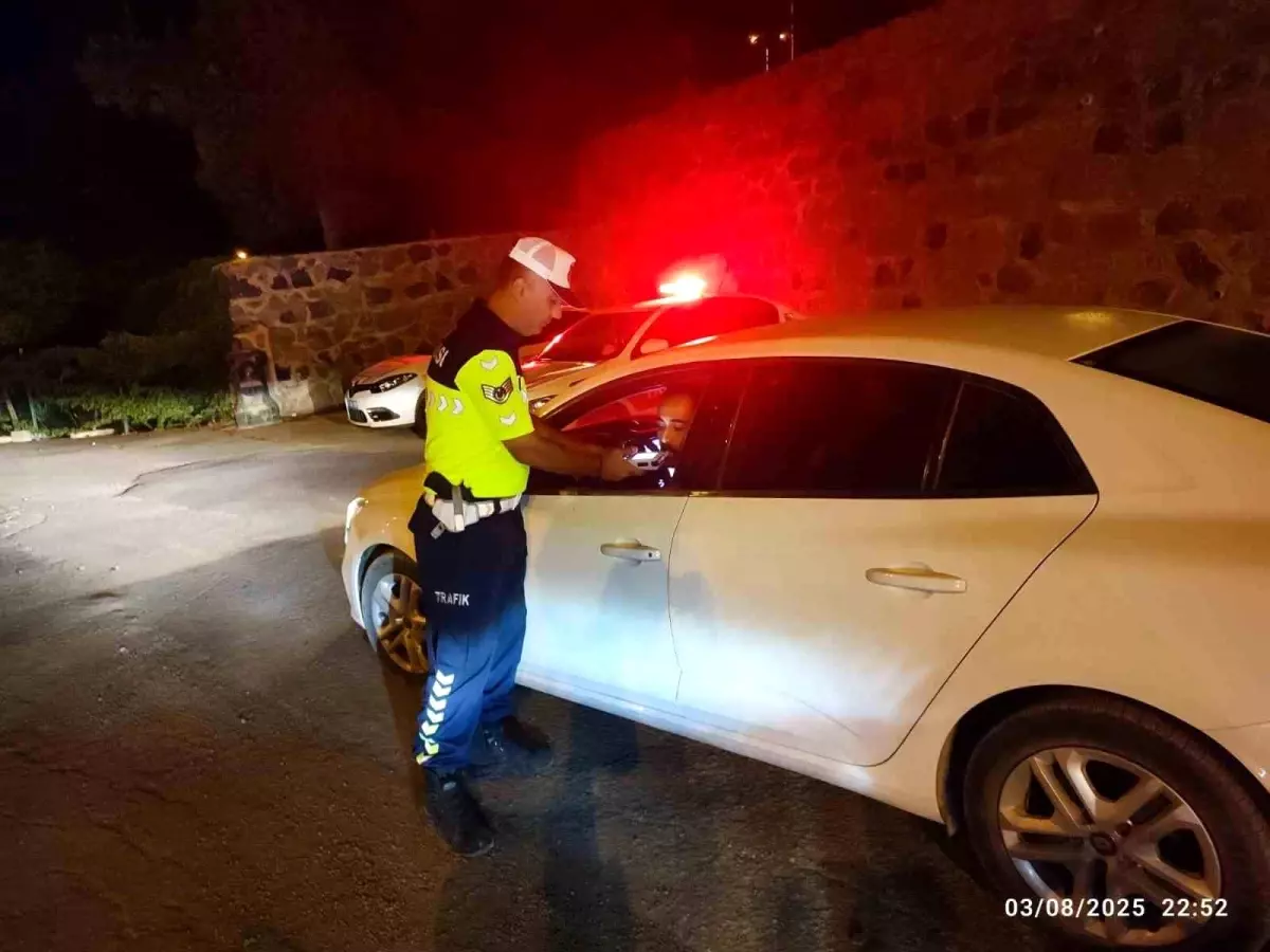 Kilis'te Trafik Jandarmasından Alkol Denetimleri