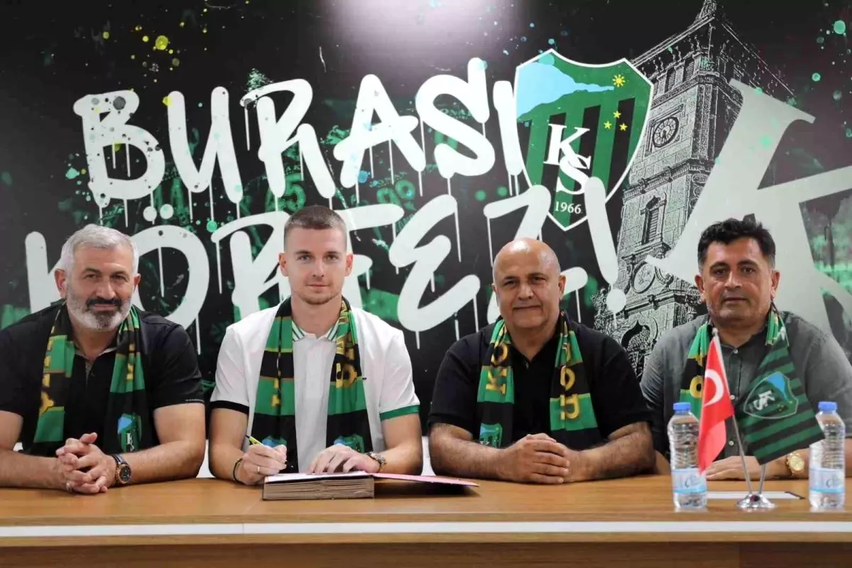 Kocaelispor, Dinamo Kiev'den Oleksandr Syrota'yı Kiraladı
