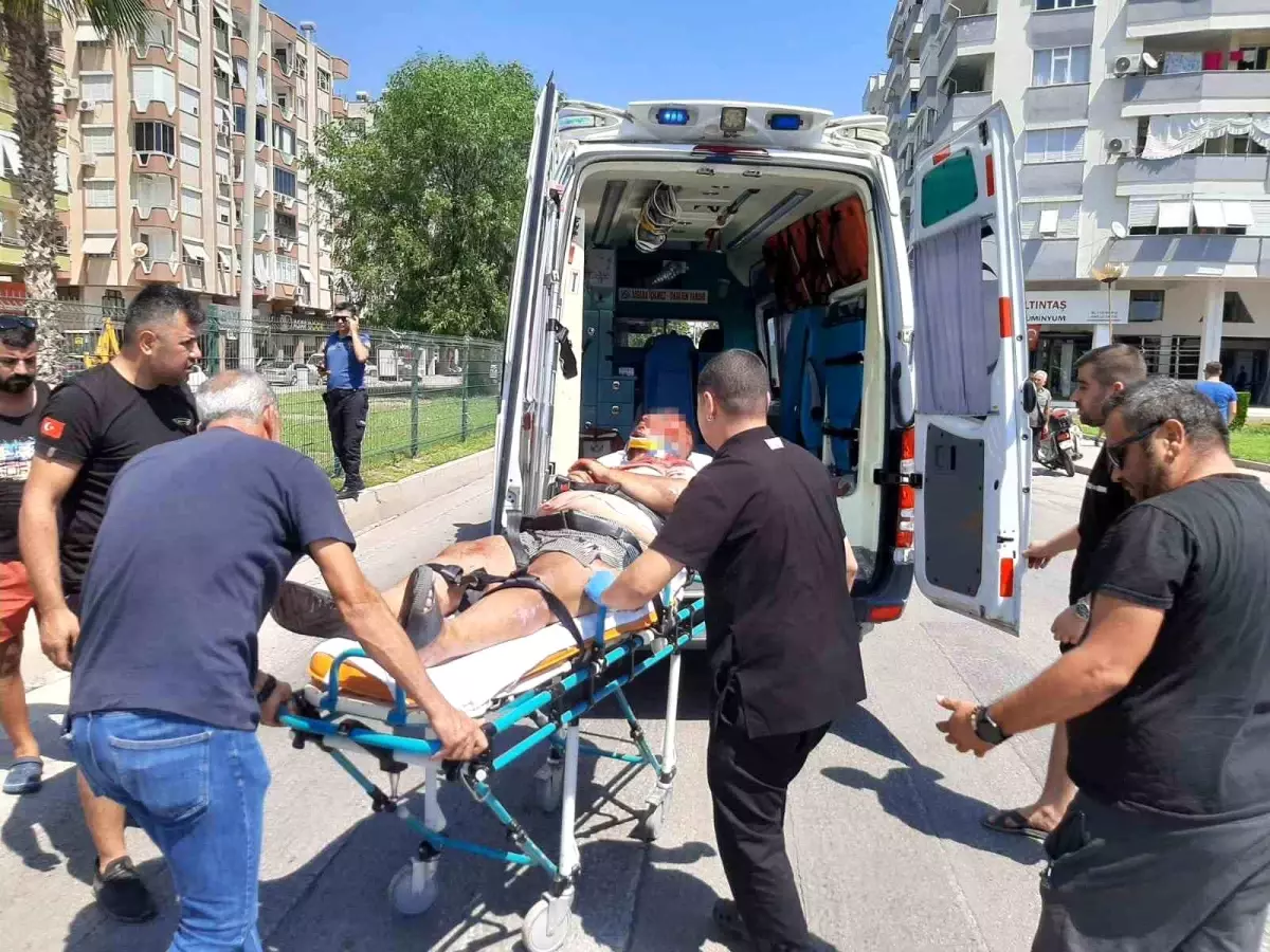 Kumluca'da Trafik Kazası: Motosiklet Sürücüsü Yaralı
