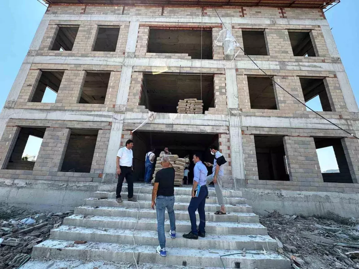 Manavgat'ta Hafızlık Kız Kur'an Kursu İnşaatı Tamamlanıyor