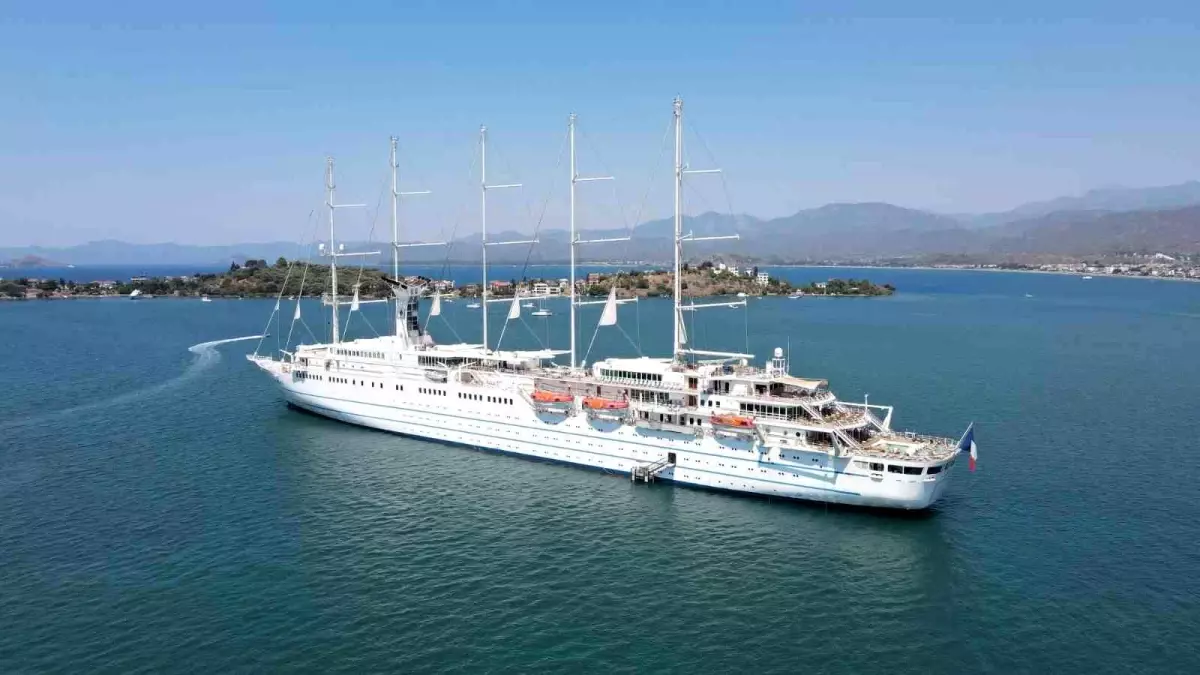 Club Med 2 Yelkenli Gemisi Fethiye'ye Geldi