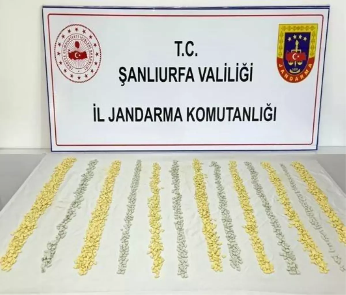 Mersin'den Şanlıurfa'ya Uyuşturucu Hap Sevkiyatı Önlenildi