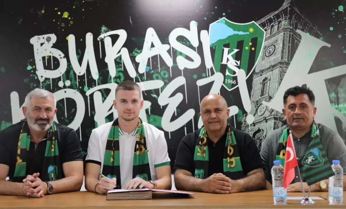 Kocaelispor, Oleksandr Syrota'yı Kiraladı