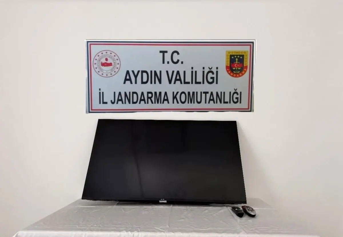 Söke'de Hırsızlık Operasyonu: Çalıntı Televizyon ve Zanlı Yakalandı