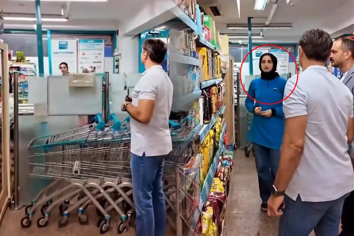 Zincir marketi denetime giden belediye başkanı, personelin cevabı karşısında kalakaldı