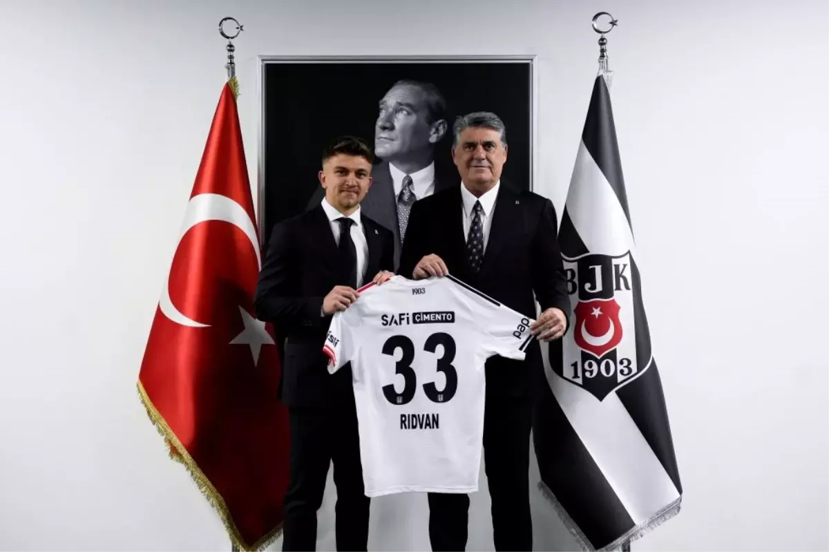Beşiktaş, Rıdvan Yılmaz ile 3+1 Yıllık Sözleşme İmzaladı