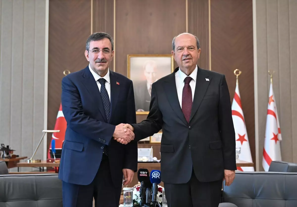 Cevdet Yılmaz, KKTC Liderleri ile Bir Araya Geldi