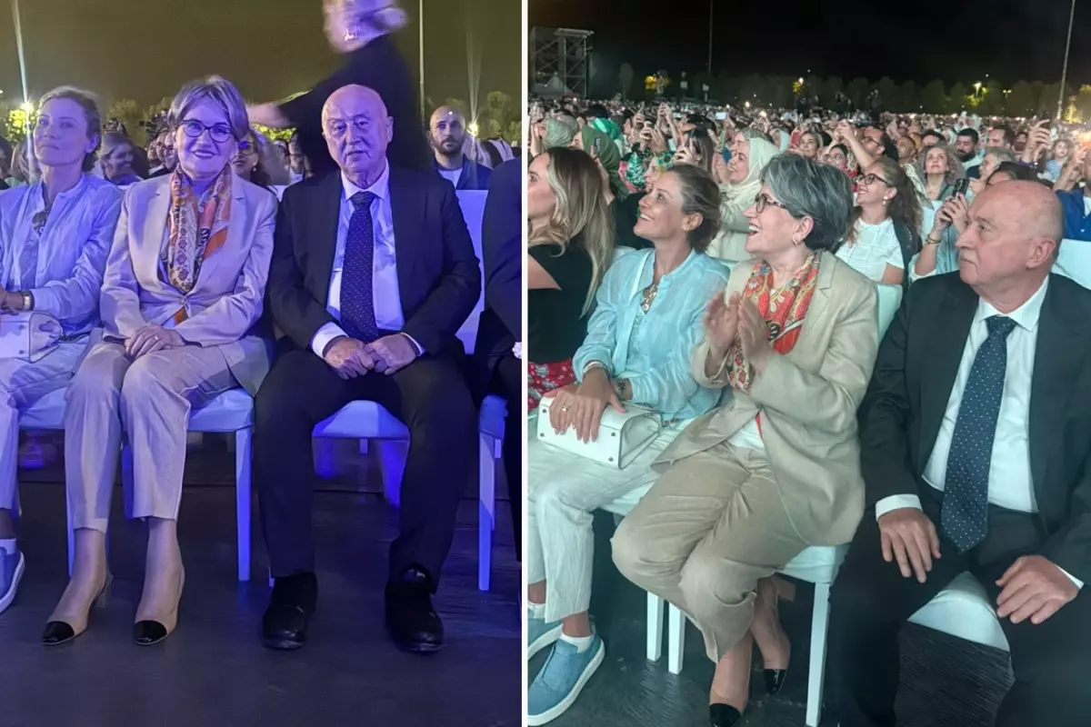 Eski İYİ Parti lideri Meral Akşener, konserde görüntülendi