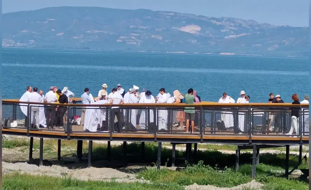 İznik'te Fransa'dan Gelen Akademisyenlerden Özel Ayin