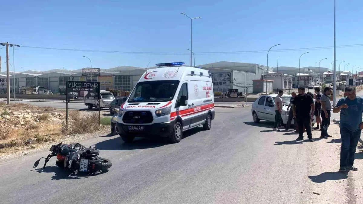 Karaman'da Trafik Kazası: Bir Yaralı