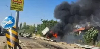 Konya'da çekici ile otomobil çarpıştı! 3 kişi hayatını kaybetti