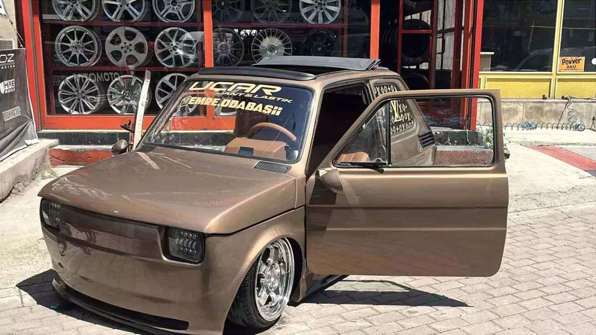 Konyalı Sanayici, Eski Fiat 126 Bis ile Sıra Dışı Bir Proje Gerçekleştirdi