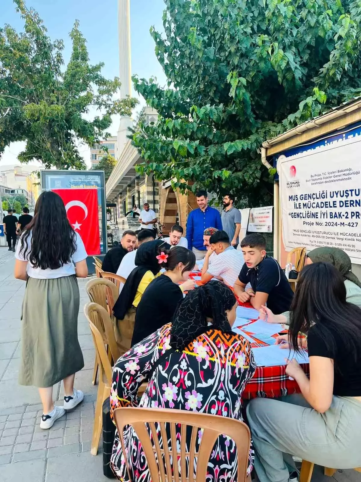 Muş Gençliği Uyuşturucuyla Mücadele Derneği'nden Önemli Proje