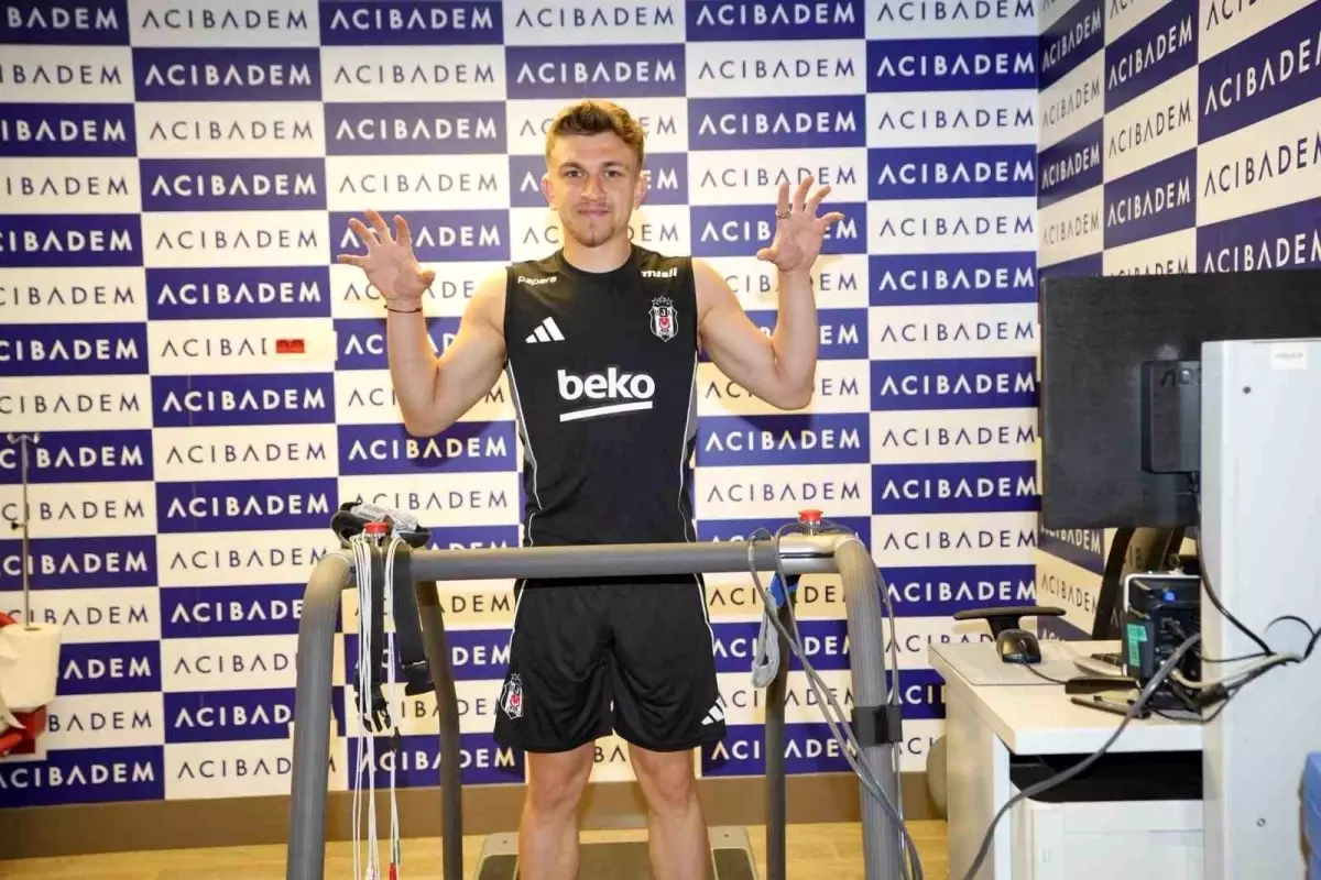 Beşiktaş, Rıdvan Yılmaz için sağlık kontrolünden geçti