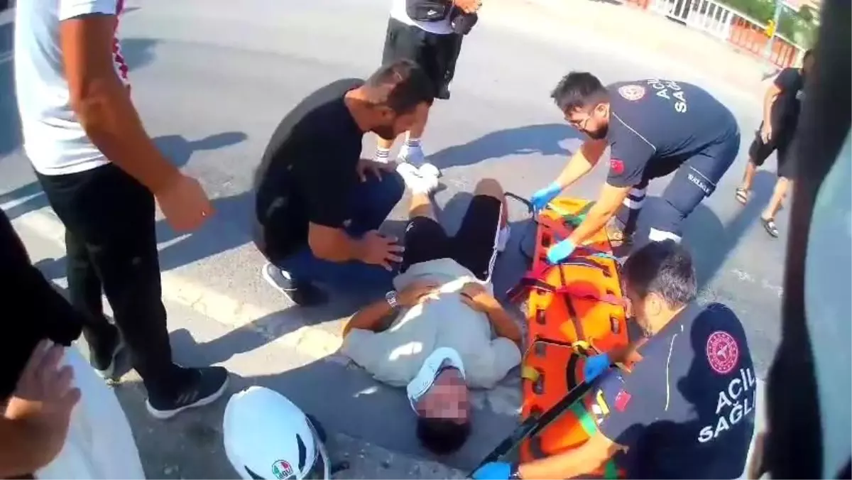 Samsun'da Motosiklet Kazası: İki Sürücü Yaralı