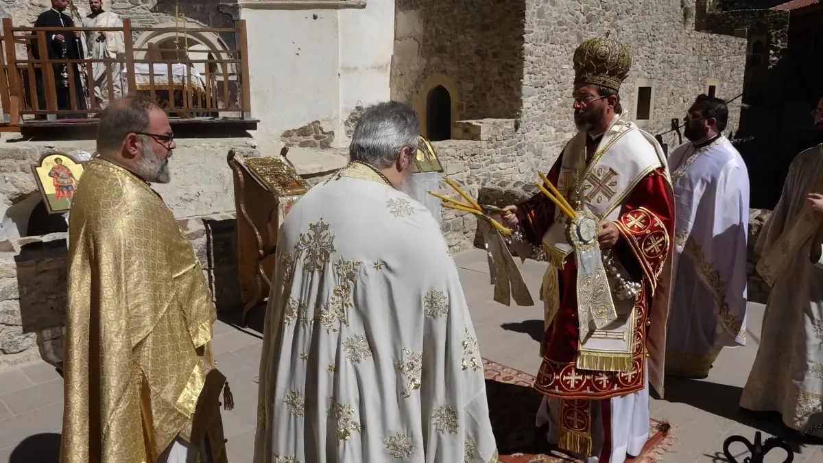 Sümela Manastırı'nda 12. Ayin Gerçekleşti