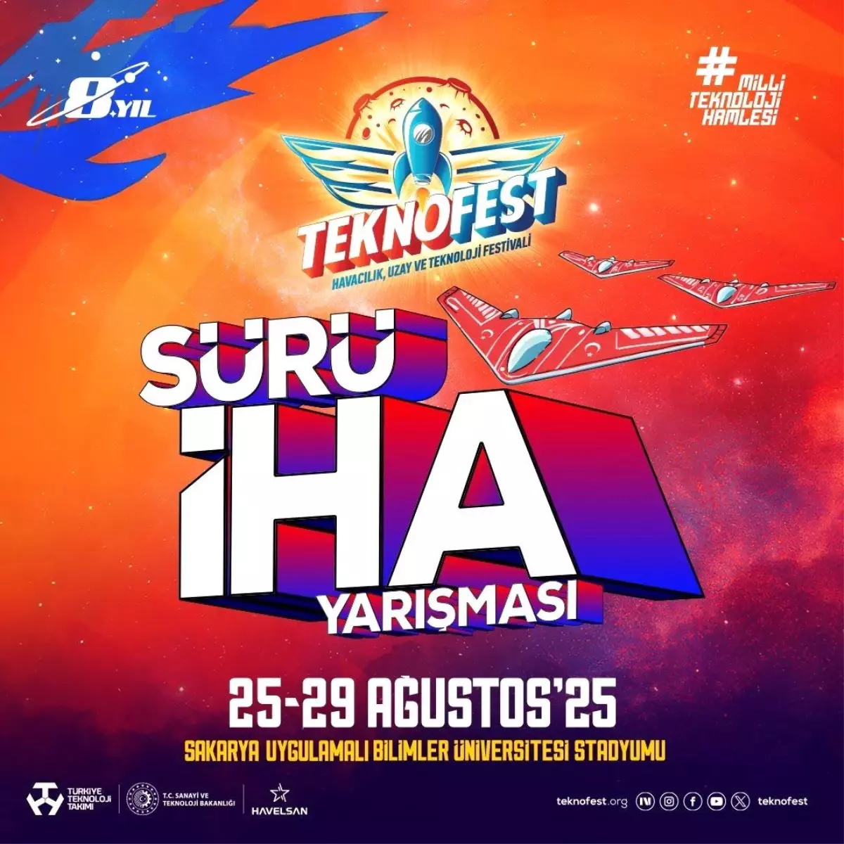TEKNOFEST 2025'te Sürü İHA Yarışması Heyecanı